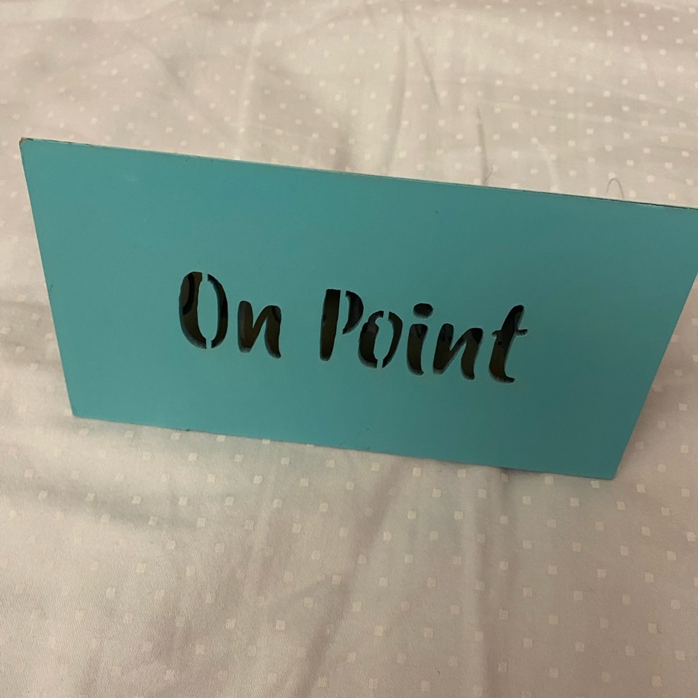 Turquoise Cactus Sign - Picture 3 of 4